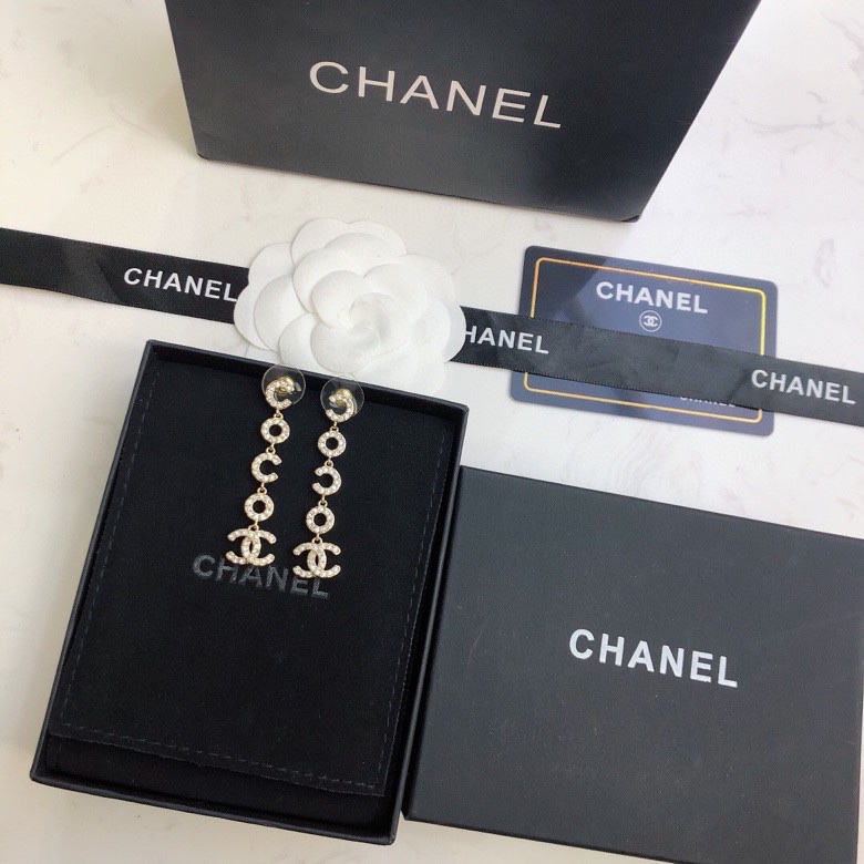Ch*el earrings